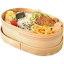 Amazon｜山家漆器店 キッズ 曲げわっぱ 九州国産杉 弁当箱 350ml