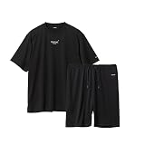 [TENTIAL] BAKUNE Dry Men's [ バクネ ] 上下セット(半袖・ショートパンツ) 一般医療機器 リカバリーウェア ブラック XL