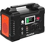 FlashFish ポータブル電源 大容量 小型発電機 40800mAh/151Wh AC(200W 瞬間最大250W) DC(120W) USB出力 家庭用蓄電池 急速充電QC3.0搭載 純正弦波 ポータブルバッテリー モバイル電源 三つの充電方法