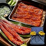 うなぎのたなか うなぎ 鰻 国産 特大長蒲焼き 1本 小ぶりカット蒲焼き 2枚 総重量290g～320g (01.風呂敷包み)