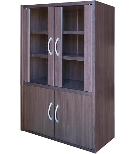 Amazon｜食器棚 ロータイプ ミニ食器棚 スリム 収納 家具 ラック