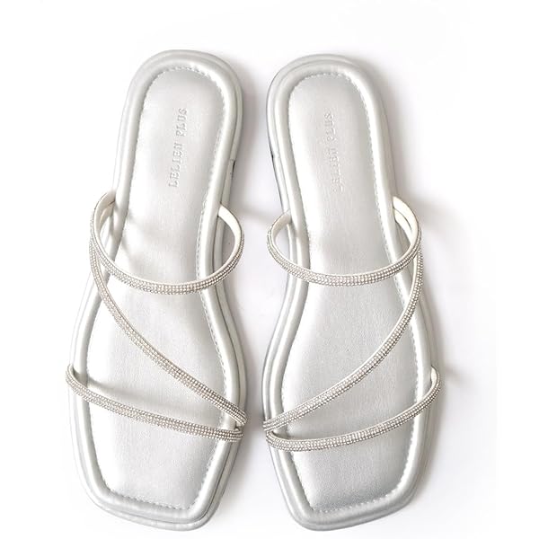 Amazon | PRADA(プラダ) レザーサンダル 三角ロゴ フラット