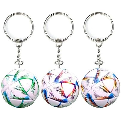 Amazon.co.jp: [さちえ] サッカーボール キーホルダー サッカー キー