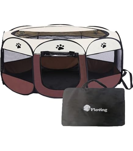 Amazon | ottostyle.jp 折りたたみ八角形ペットサークル XLサイズ