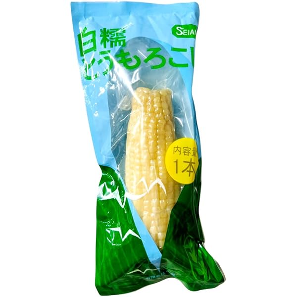 Amazon.co.jp: 【生友商事】 常温保存 真空 黄玉米 糯玉米 粘玉米 (1本