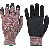 ダンロップ デジハンドパワフルフィットストレッチライナー S・レッド 9370 天然ゴム背抜き手袋