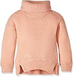 《春秋冬対応》SCHNEE(スネー) 横網ニットタートルセーター 110cm /ピンク NO.F-661575