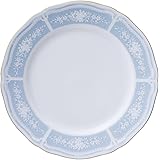 Noritake ノリタケ プレート 24cm レースウッドゴールド 1枚 ブルー ファインポーセレン 1507L/94416