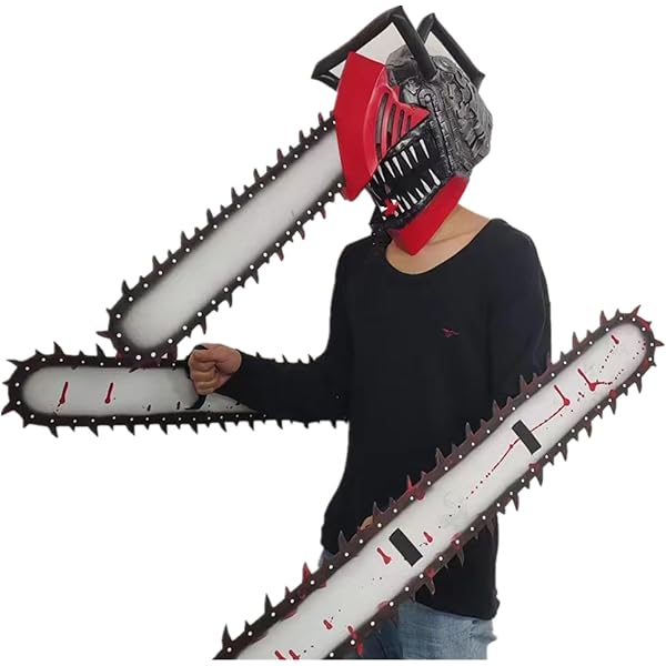 Amazon.co.jp: [KouSuSuKi] チェンソーマン デンジ ヘルメット頭鎧