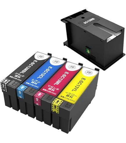 Amazon.co.jp: 【純正品 4色5個セット】 エプソン SC13シリーズインク