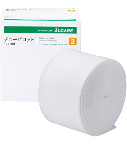 Amazon | 【アルケア】チュービコット 3号（8.5cm×5m）1巻入り 腕