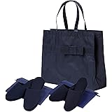 [ハッピークローバー] お受験ペアスリッパ リボンサブバッグ付き 入学式 卒業式 セット