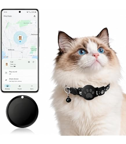 Amazon.co.jp: Pawfit Lite 猫用 4G GPSトラッカー | 超小型（18g未満