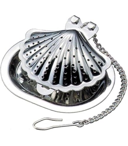 Amazon｜Tomiwoody ティー ストレーナー シェル｜ストレーナー