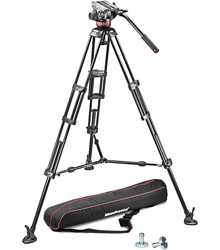 Manfrotto　三脚 Amazon | Manfrotto 三脚 ツイン3段アルミ MSタイプ ビデオキット