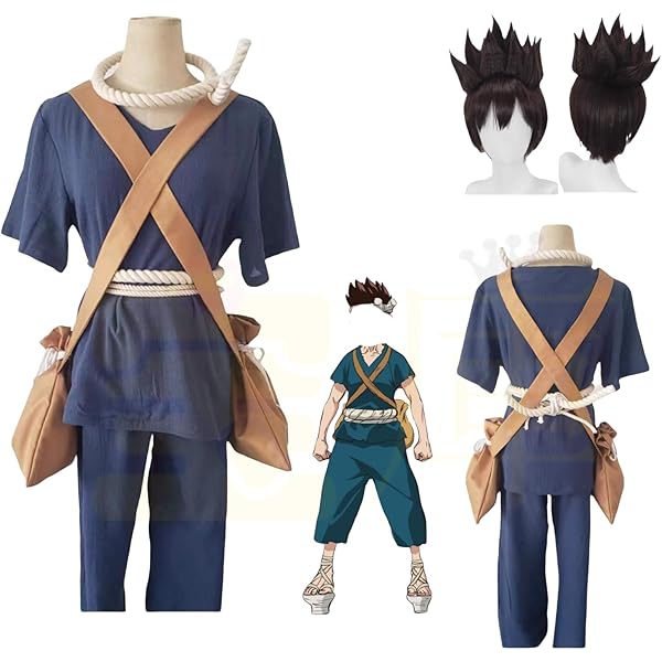Amazon.co.jp: [yofab] ドクターストーン クロム コスプレ衣装