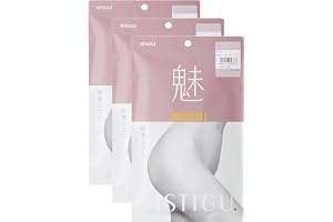 [アツギ] ASTIGU（アスティーグ）【魅】 ストッキング 切替えなし ＜3足…