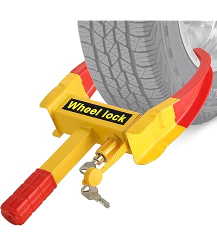 Amazon.co.jp: Thecom タイヤロック ホイールロック 車 盗難防止 防犯