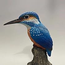 トリ　鳥　カワセミ　木彫　オブジェ　置物　インテリア　工芸品　美術品　A1430 トリ鳥カワセミ木彫オブジェ置物インテリア工芸品美術品A1430