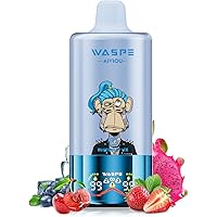 Amazon | 【40000回】電子タバコ 使い捨て WASPE 40000回吸引