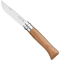 OPINEL(オピネル) ステンレススチール＃８エボニー Atelier ウォールナット&エボニー No.08 オピネル（OPINEL）公式