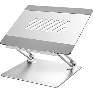 【2021年最新の 最大耐荷重25kg 無段階高さ調整可能】ノートパソコンスタンド パソコンスタンド PCスタンド タブ…