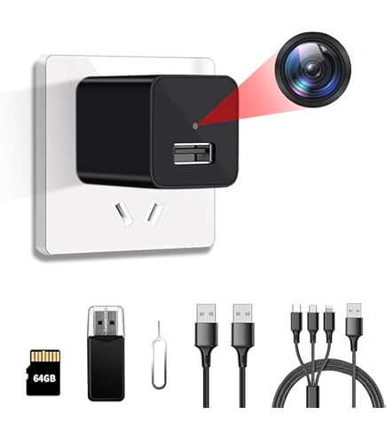 Amazon.co.jp: 小型カメラ 隠しカメラ KINGDANS 4K WiFi 24H長時間録画