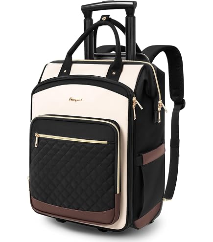 Ape Case, ACPRO4000, Backpack with Wheels, Laptop Compartment, Padded, Rain Cover Included, Adjustable Straps, Camera Backpack, Black (ACPRO4000),Large with Rollers Computers