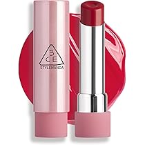 Amazon | 3CE グレイジーリップグロウ ラズベリーコーテッド 口紅
