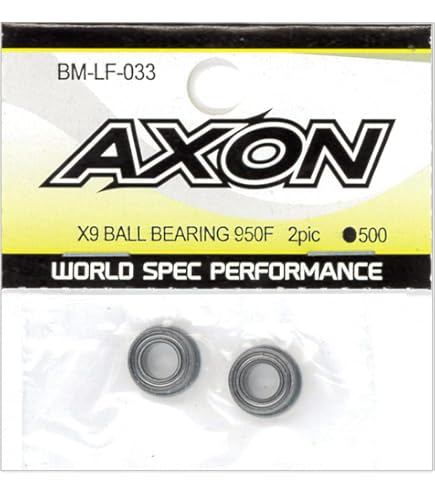 Amazon.co.jp: AXON X9 ボールベアリング 630 フランジ 2ピック