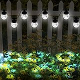 ACRATO クリスマスイルミネーション ソーラー式 usb式 2種類給電方式！ 屋外 led 電飾 防水 室内ツリー 家 クリスマス オーナメント クリスマス 飾り 窓 電球色 クリスマスツリー l