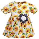 Stylein 子供ドレス ベビー ワンピース 女の子 プリンセスワンピース ひまわり 素敵 可愛い 花柄 誕生日 結婚式 プレゼント 夏服
