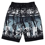 キッズ ジュニア 子供用 サーフパンツ 海水パンツ インナーサポーター付き 男の子 男児 fo-spb29 130cm No.09