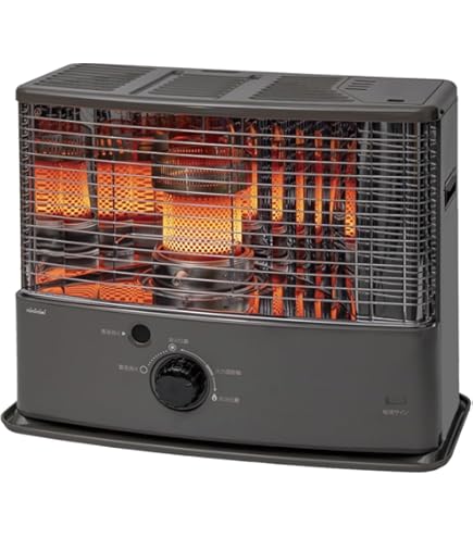 Amazon | トヨトミ 反射型石油ストーブ ブラック RC-W36N