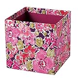 東京堂 フラワー資材 リバティプリント スクエアBOX  RE&PI LB000115-115