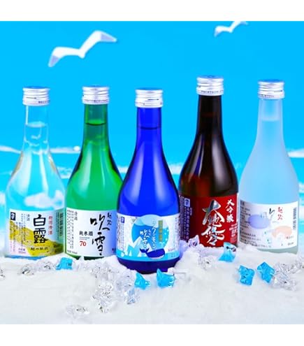Amazon.co.jp: 全国清酒飲み比べセット 180ml×7本 菊水 上善如水