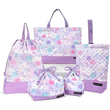 ゆかコロ⭐︎レッスンバッグ等4点⭐︎女の子入園入学グッズハンドメイド ゆかコロ⭐︎レッスンバッグ等4点⭐︎女の子入園入学グッズ