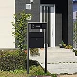 三協アルミ　フレムス1型　プラン　2015-1　※表札はネームシール　色：KLC　【機能門柱　機能ポール】