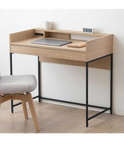 【交渉可】　IKEA ミッケデスクMICKE パソコンデス ク オーク 【美品】 MICKE ミッケ デスク, ホワイトステインオーク調, 73x50 cm - IKEA