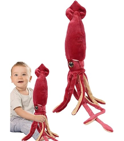 Amazon.co.jp: 深海生物シリーズダイオウイカ ぬいぐるみ