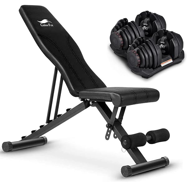 Amazon | 商品 トレーニングベンチ＋可変式 ダンベル 40kg 