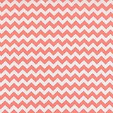 Trend Lab 110216 CORAL PINK AND WHITE CHEVRON - CRIB SHEET