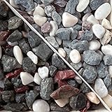 新五色砂利 5分(13-20mm) 20kg(11.7L)×30袋セット 【600kg】