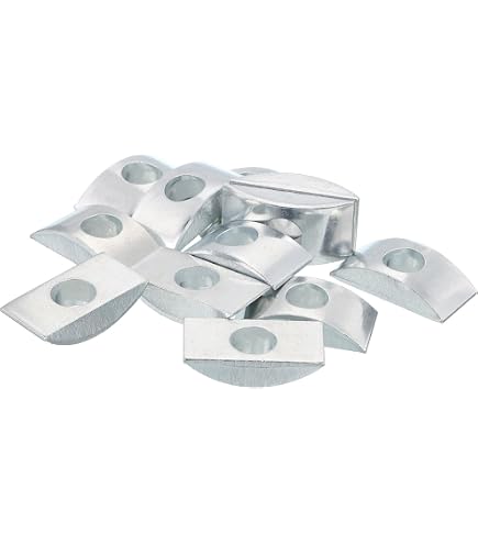 20 Pièces Rondelles Demi-lune M6 En Fer Bronzé - Marque Uxcell - Neuf Sous Emballage