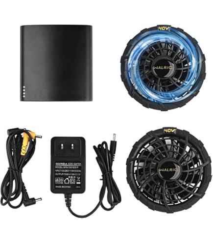 Amazon.co.jp: 【2025年新登場 40V/35V/30V超高出力】 ファン