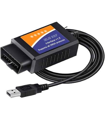 Amazon.co.jp: ELM327 OBD2 USB接続 スキャンツール 車故障診断機 車の