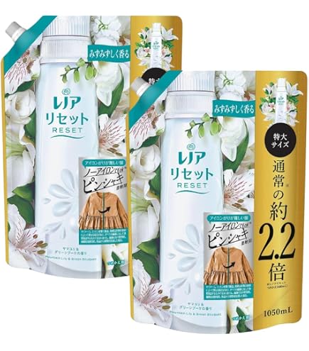 Amazon | レノア リセット 柔軟剤 衣類のシワ&ダメージを防ぐ