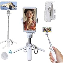 ミニ三脚付き自撮り棒 スマホスタンド Amazon | 自撮り棒 【進化·軽量超ミニ·四脚】自撮り スマホ