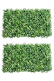 MedianField 【 ウォールグリーン 壁掛け ２個 セット 40cm×60cm 】 フェイクグリーン リーフグリーン 観葉植物 造花 人工観葉植物 インテリア アンティーク 雑貨 人工 フェイ