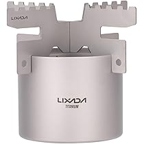 GOSHAWK チタン製 二次燃焼 ウッドストーブ アルコールバーナースタンド Amazon.co.jp: LIXADA アルコールバーナー 軽量 チタン キャンプ